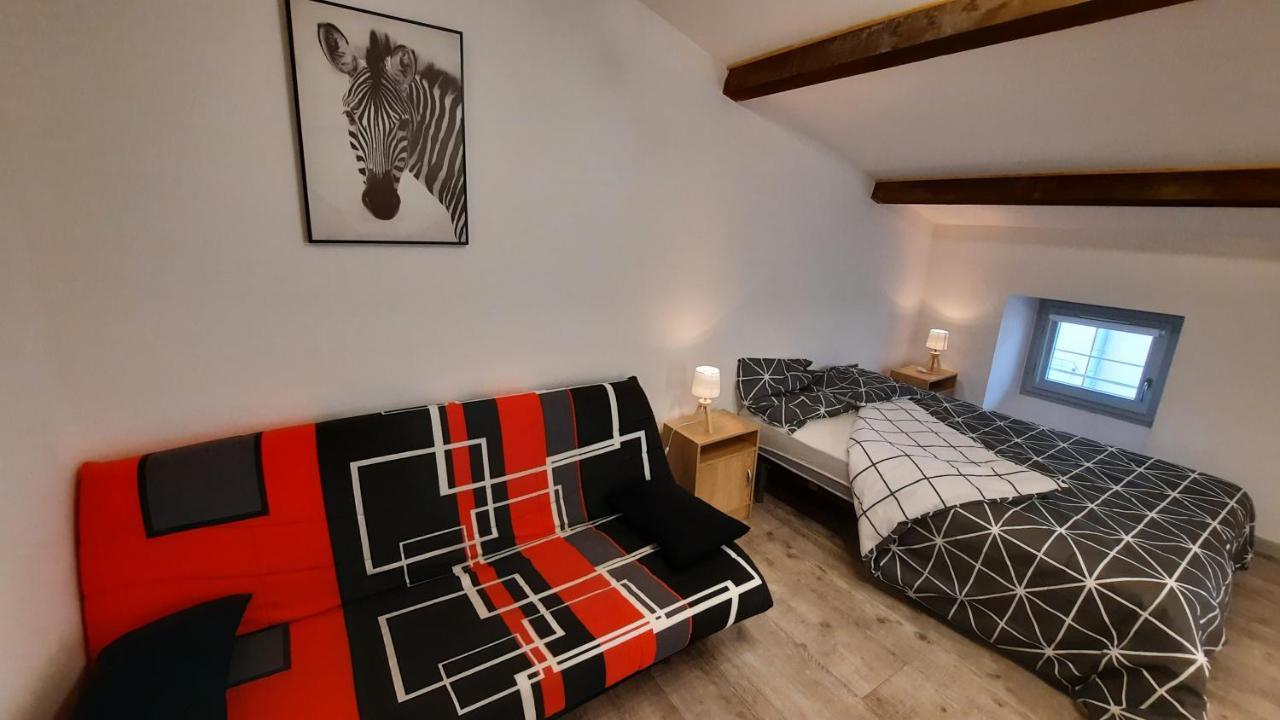 Suite 3 Pieces Chambre+Cuisine+Sdb Centre Ville Privas Ngoại thất bức ảnh